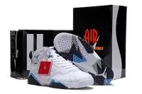 sport air jordan 7 hommes basket blance blue